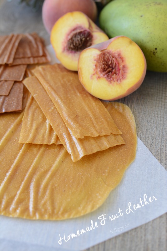 Homemade Fruit Leather - the flavor combinations are amazing! | NoBiggie.net