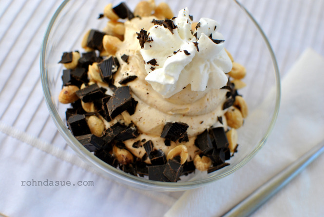 Peanut Butter Whip | 25+ peanut butter and chocolate desserts