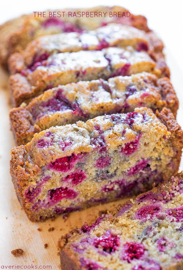 The Best Raspberry Bread | 25+ Quick Bread Recipes (No Yeast Required)