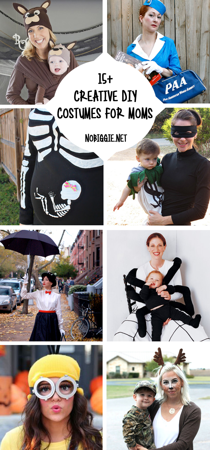 15+ creative DIY Halloween costumes for moms | NoBiggie.net