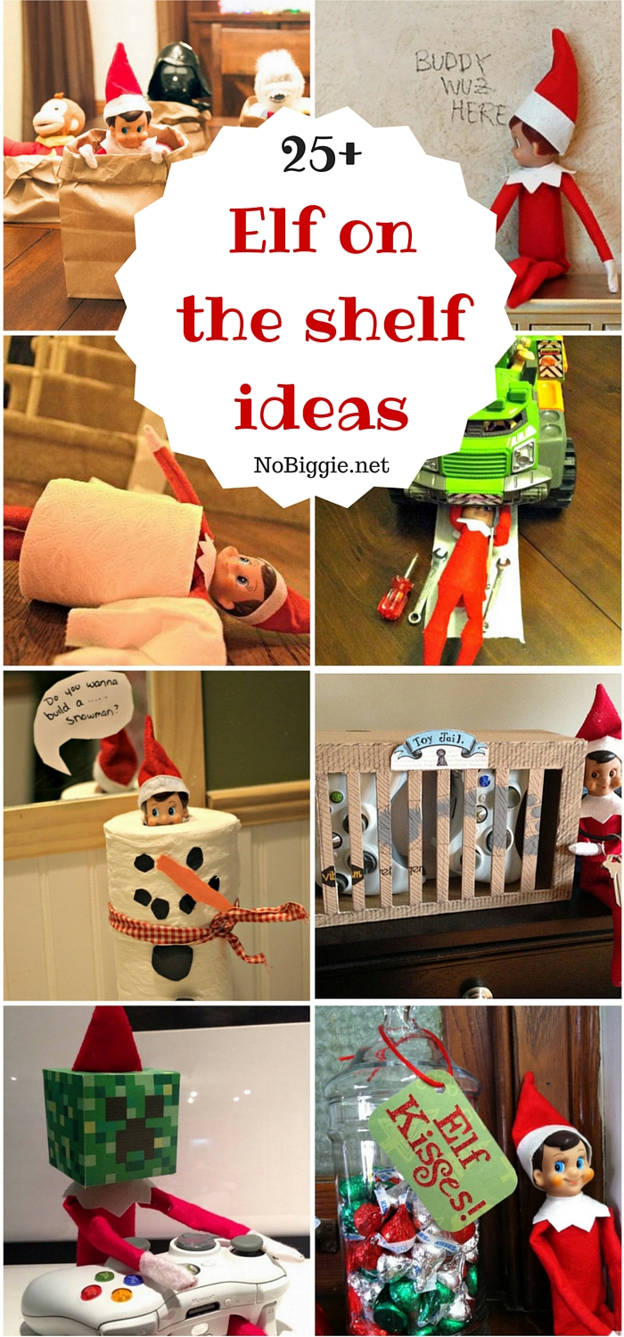 25+ Elf on the shelf ideas | NoBiggie.net