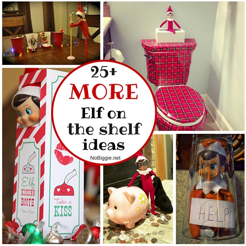 25+ MORE Elf on the shelf ideas | NoBiggie.net
