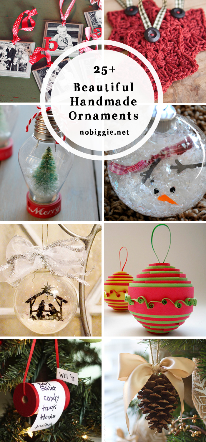 25 beautiful handmade ornaments to make | NoBiggie.net