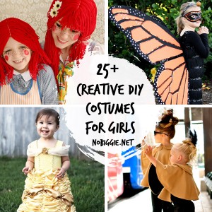 25+ Creative DIY Costumes for Girls | NoBiggie