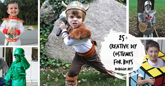 25+ Creative DIY Costumes for Boys
