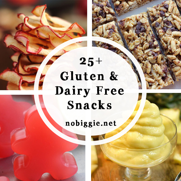 25+ gluten free and dairy free snacks