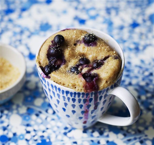 Blueberry muffin | 25+ mug cakes