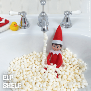 Bubble Bath | 25+ MORE Elf on the shelf ideas