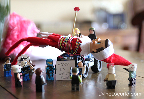 Lego Ambush | 25+ MORE Elf on the shelf ideas