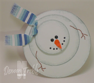 Simple snowman card | 25+ snowman crafts and fun food ideas