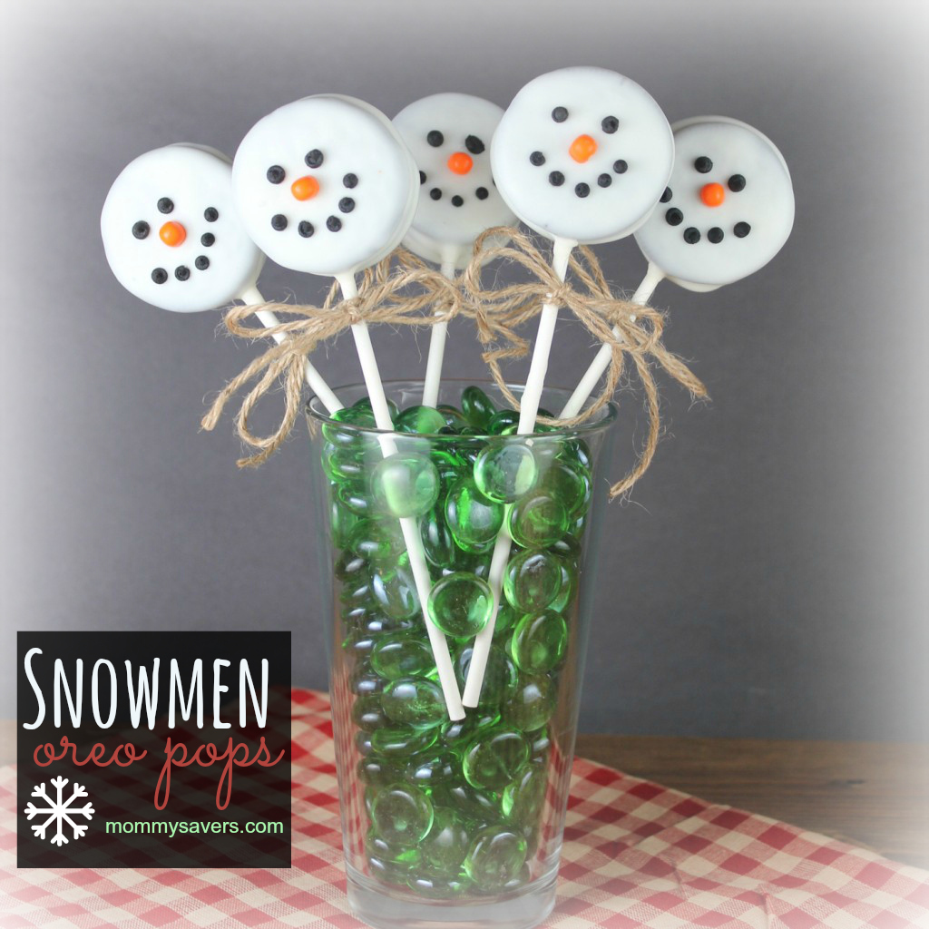 Snowman oreo pops | 25+ snowman crafts and fun food ideas