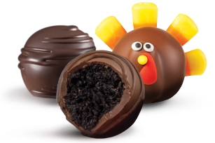 Thanksgiving OREO cookie balls | 25+ Thanksgiving treats