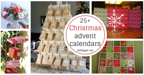 25+ Christmas advent calendars | NoBiggie.net
