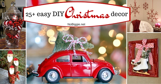 25+ easy DIY Christmas decor| NoBiggie.net