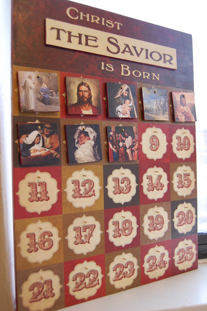 Christ the Savior is Born Advent Calendar | 25+ Christmas advent calendar ideas