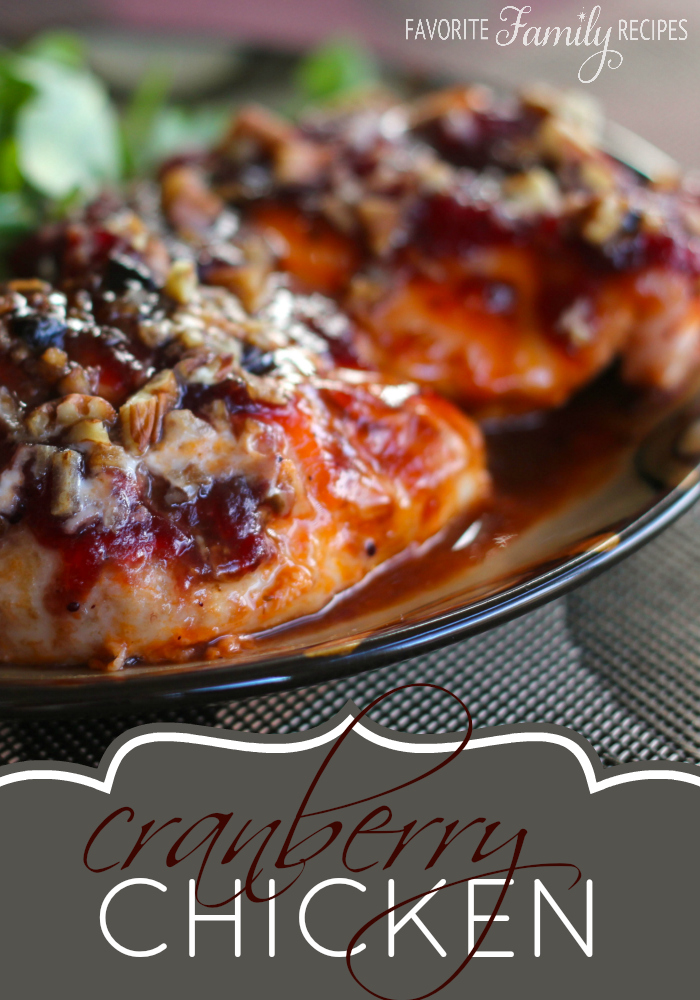 Cranberry Chicken | 25+ cranberry recipes