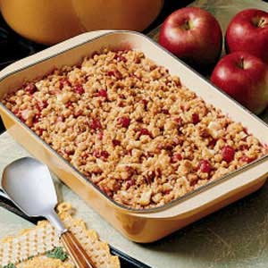 Cranberry apple crisp | 25+ cranberry recipes