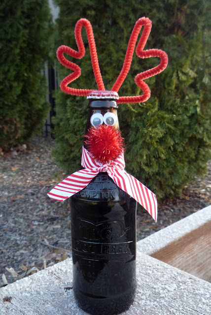 Rootbeer Reindeer | 25+ Rudolph crafts, gifts and treats | NoBiggie.net