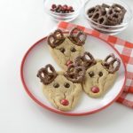 peanut butter Rudolph cookies | NoBiggie.net