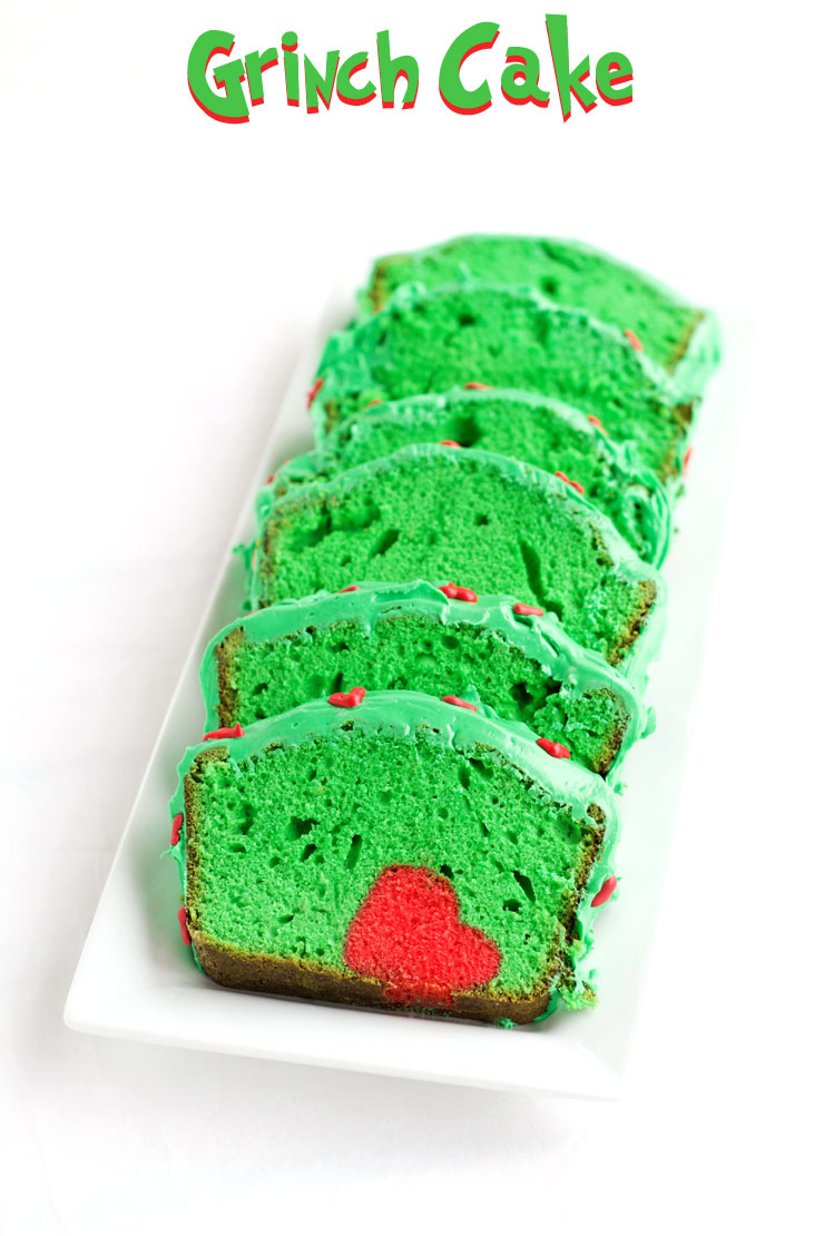 Grinch Cake | 25+ Grinch crafts and cute treats