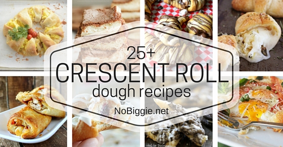25+ Crescent Roll Dough Recipes | NoBiggie.net