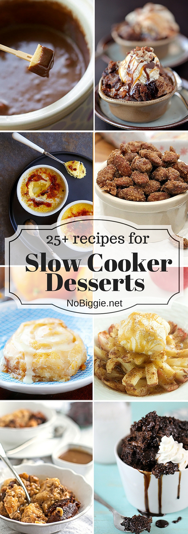25+ Slow Cooker Dessert Recipes | NoBiggie.net
