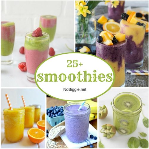 25+ Smoothies | NoBiggie