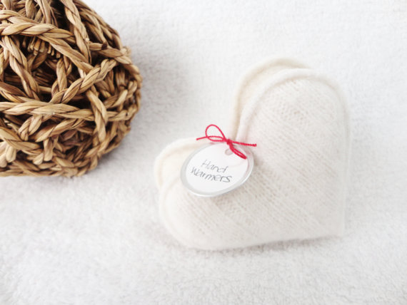 Cashmere sweater Sweetheart pocket hand warmers