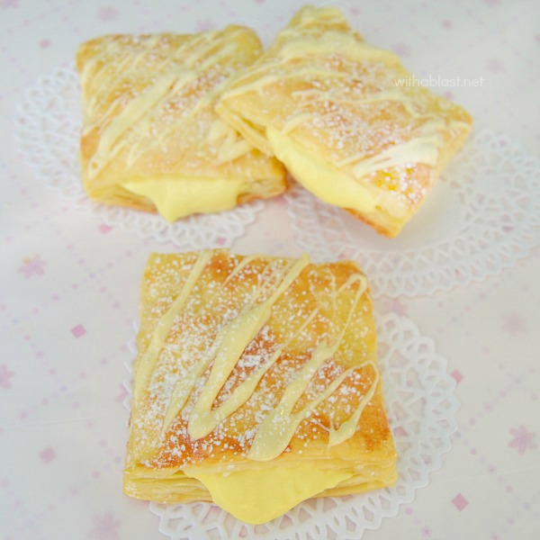 Lemon Cream Puffs | 25+ Puff Pastry Dough Recipes