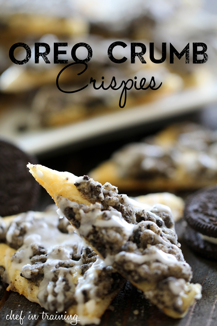 Oreo Crumb Crispies | 25+ Crescent Roll Dough Recipes