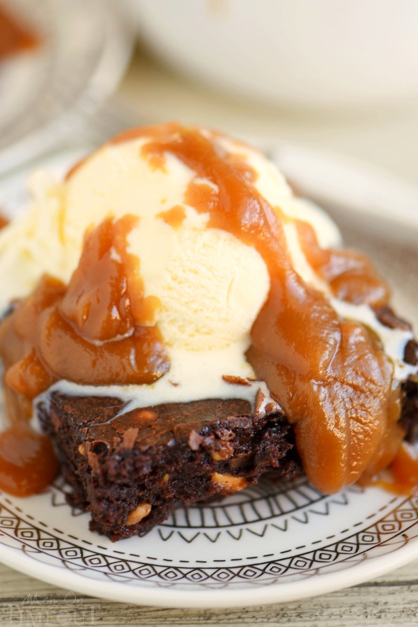 Peanut Butter Brownies | 25+ slow cooker dessert recipes