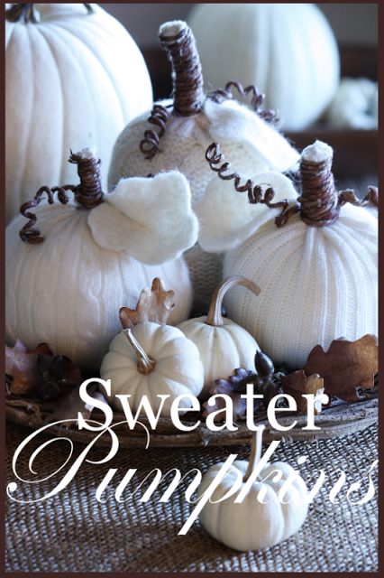 Sweater pumpkins