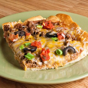 Taco Pizza | 25+ Crescent Roll Dough Recipes