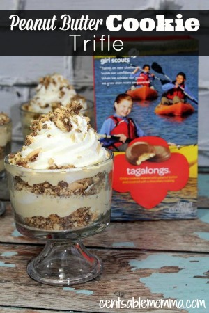 Tagalong Trifle | 25+ Girl Scout Cookie Recipes