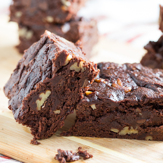 Triple Chocolate Brownies | 25+ slow cooker dessert recipes