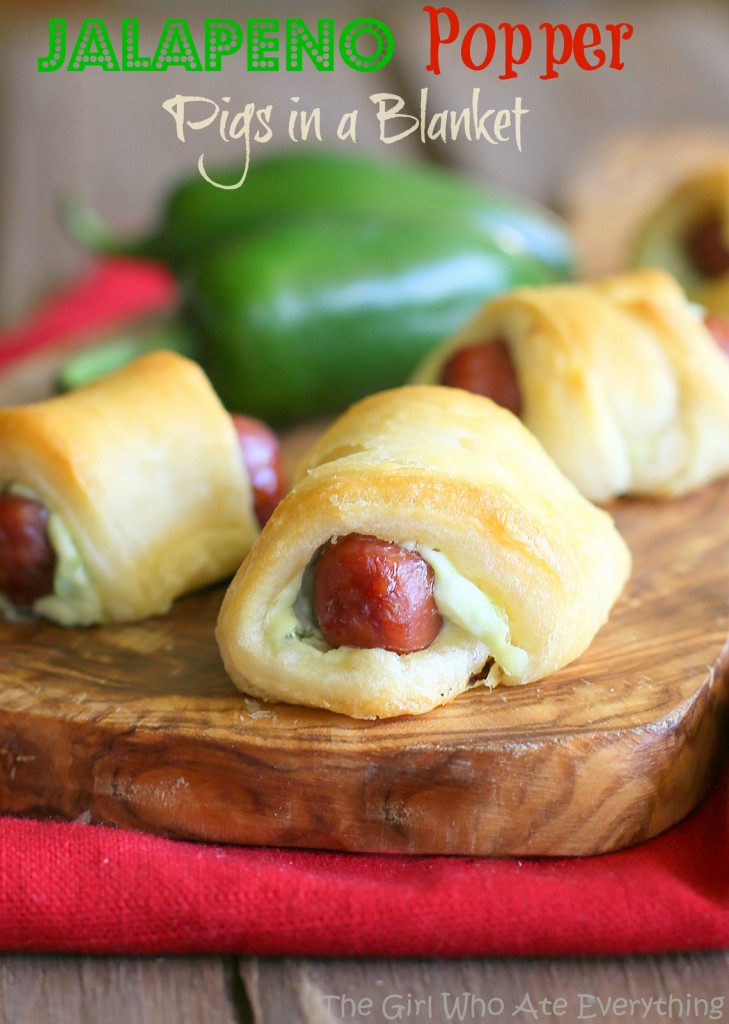Jalapeno Popper Pigs in a Blanket | 25+ Crescent Roll Dough Recipes