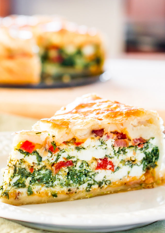 Spinach Ricotta Brunch Bake | 25+ Puff Pastry Dough Recipes