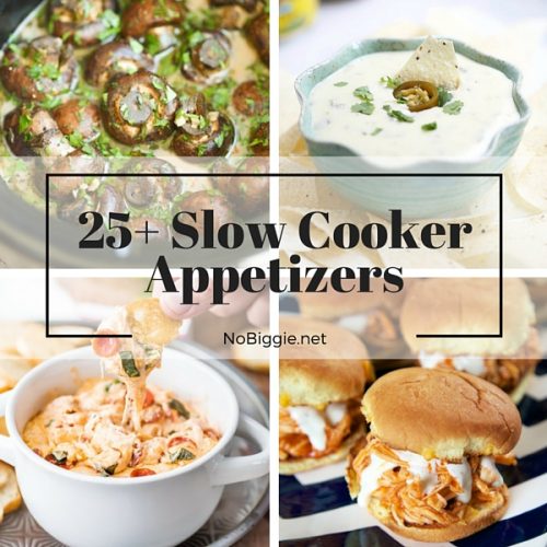 25+ Slow Cooker Appetizer Recipes | NoBiggie