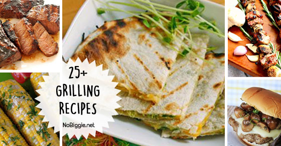 25+ grilling recipes | NoBiggie.net