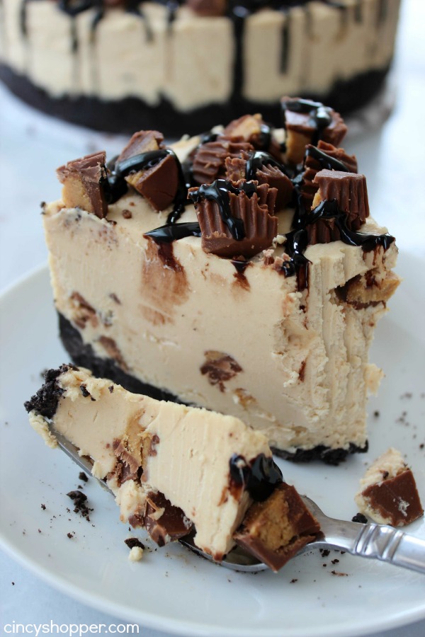 No Bake Reese's Cheesecake | 25+ Cheesecake Recipes