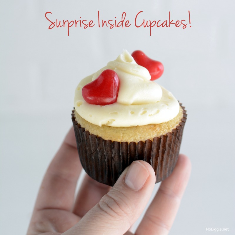 Surprise Inside Cupcakes | NoBiggie.net