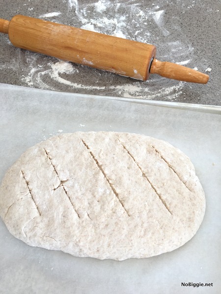 bannoch bread ready to go in the oven | NoBiggie.net