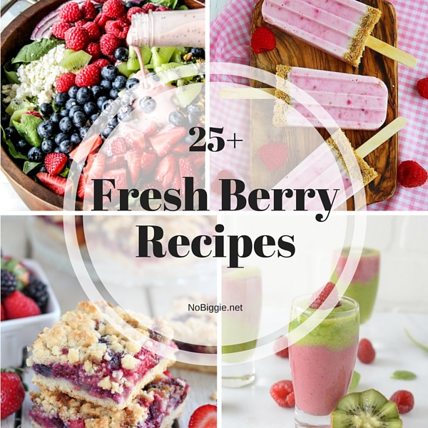 25+ Fresh Berry Recipes | NoBiggie.net
