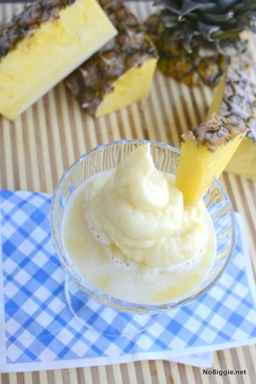 3 ingredient Pineapple Whip | 25+ Gluten Free and Dairy Free Desserts