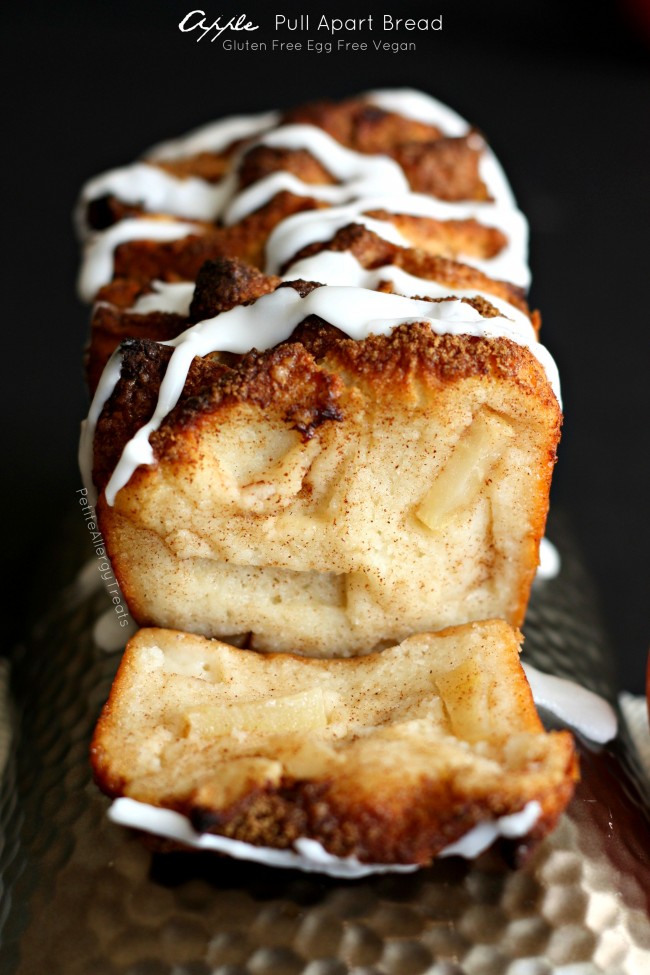 Apple Pull Apart Bread | 25+ Gluten Free and Dairy Free Desserts