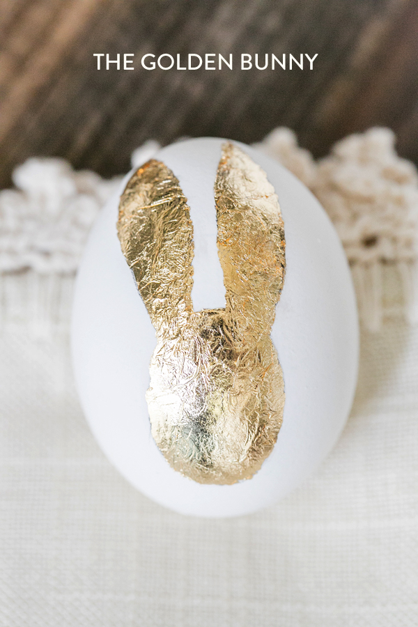 Golden Bunny Eggs | 25+ MORE ways to decorate Easter Eggs