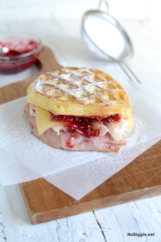 Monte Cristo Sandwich waffle | NoBiggie.net