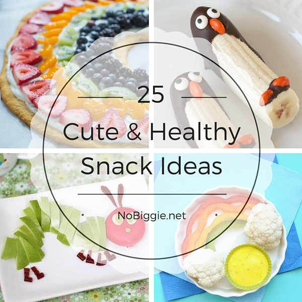 25+ Cute & Healthy Snack Ideas | NoBiggie.net