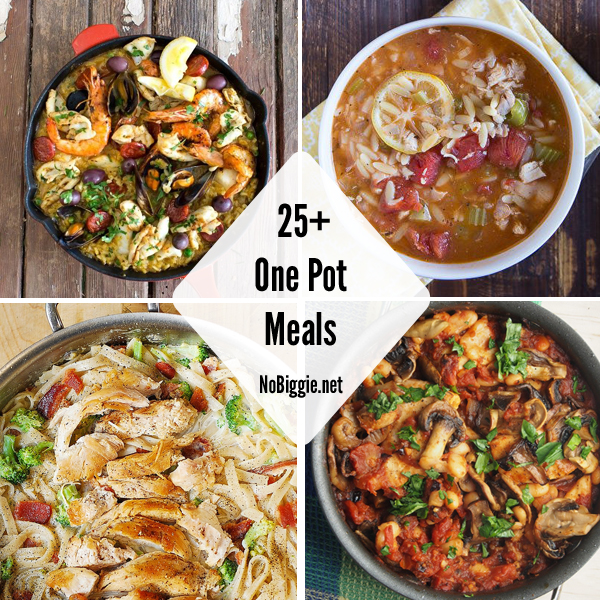 25+ One Pot Meals