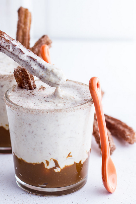 Churro Milkshake with Dulce de Leche | 25+ Churro Recipes